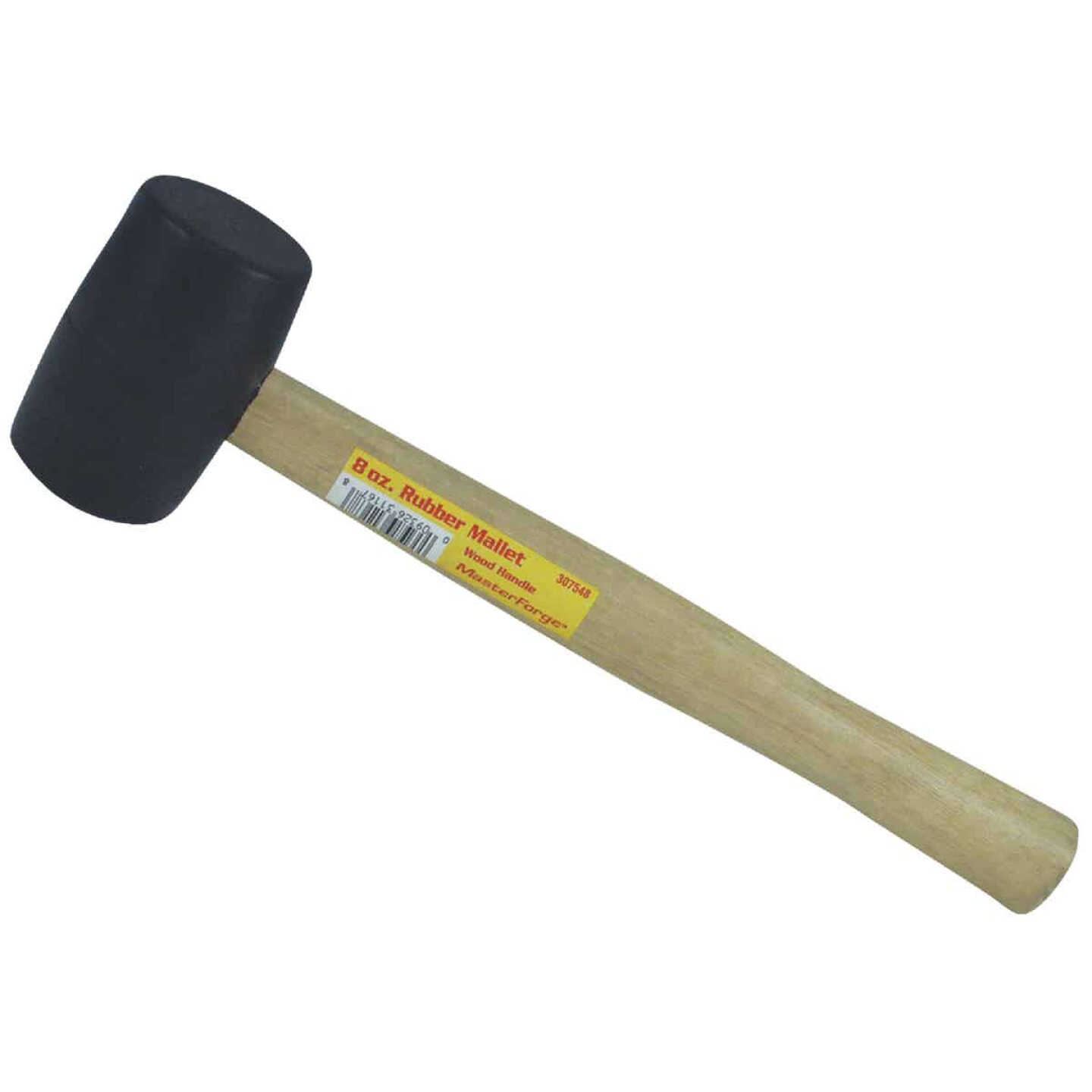 Do it 8 Oz. Rubber Mallet with Hardwood Handle Image 1