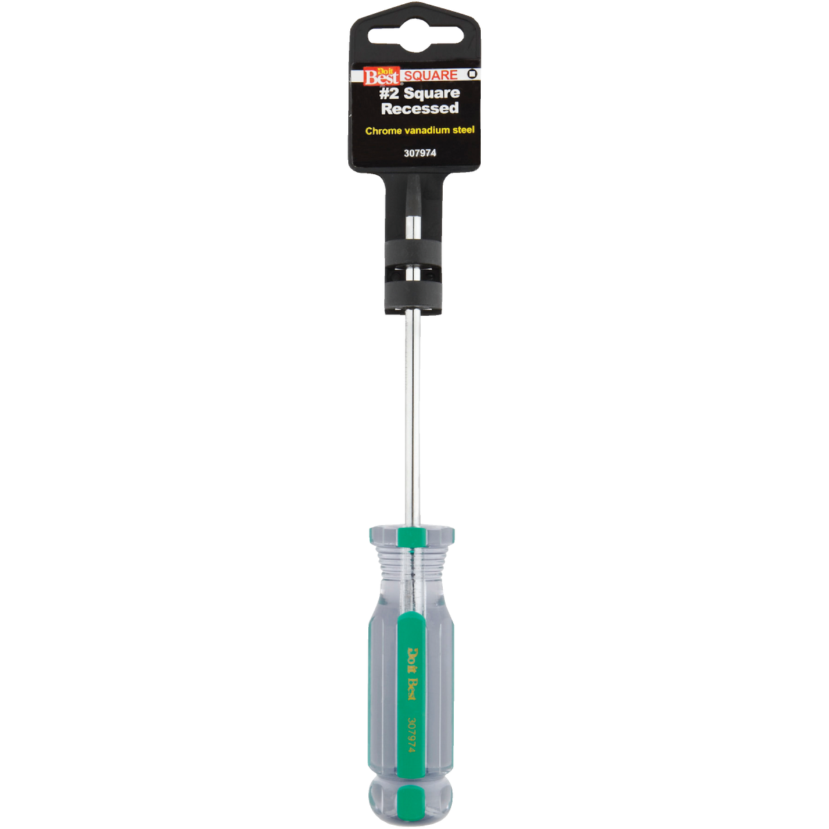 Do it Best #2 x 4 In. Square Recess Screwdriver Image 2