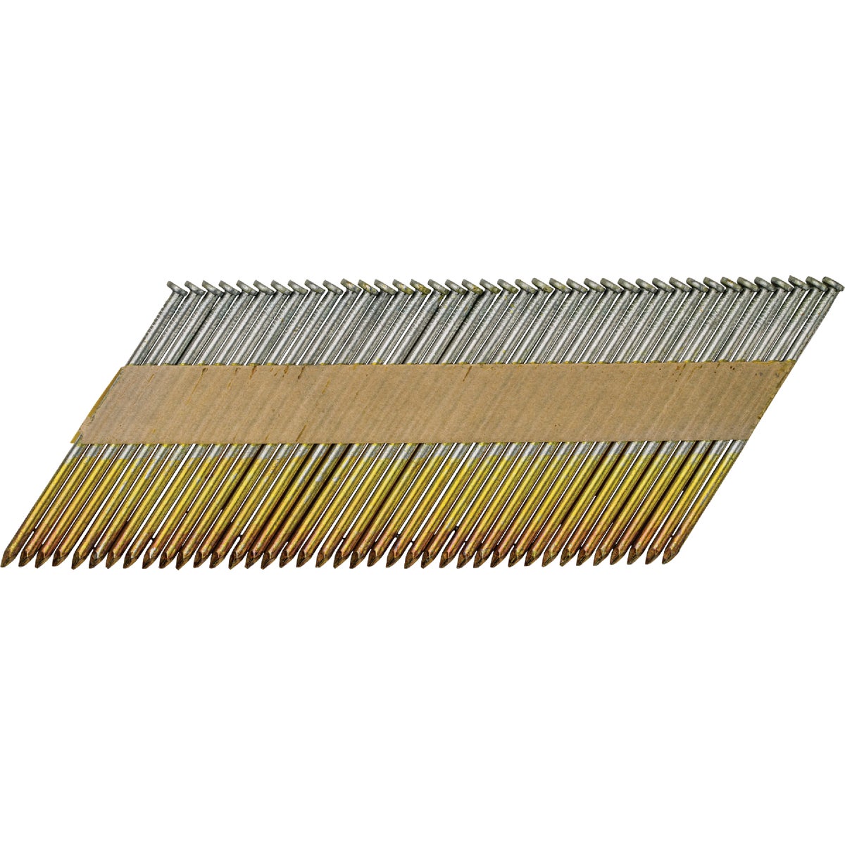 Pro-Fit 3-1/4 In. x 0.131 In. 30 Degree Paper Tape Clipped Head Smooth Shank Hot Dipped Galvanized Framing Stick Nails (2000 Ct.) Image 1