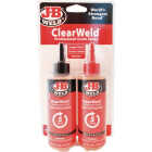 J-B Weld (2) 4 Oz. ClearWeld Pro Epoxy Image 1