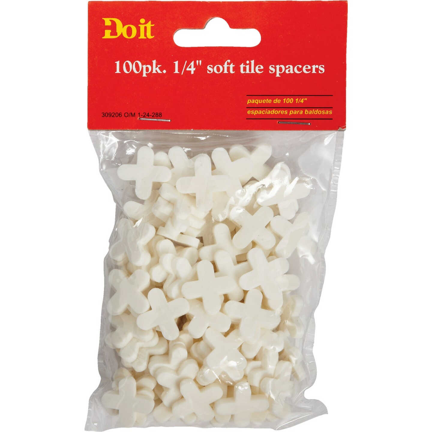 Do it 1/4 In. White Soft Tile Spacers (100-Pack) Image 1