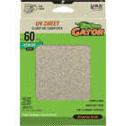 Gator 4.5 In. x 5.5 In. 60-Grit Aluminum Oxide Sandpaper Sheet (25-Pack) Image 1