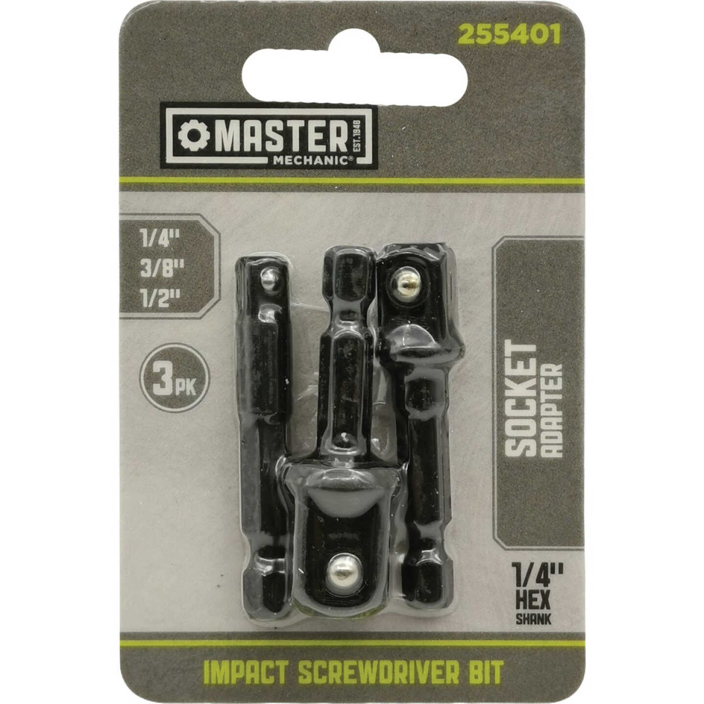 Master Mechanic Impact Socket Adapter Set (3-Piece) Image 1