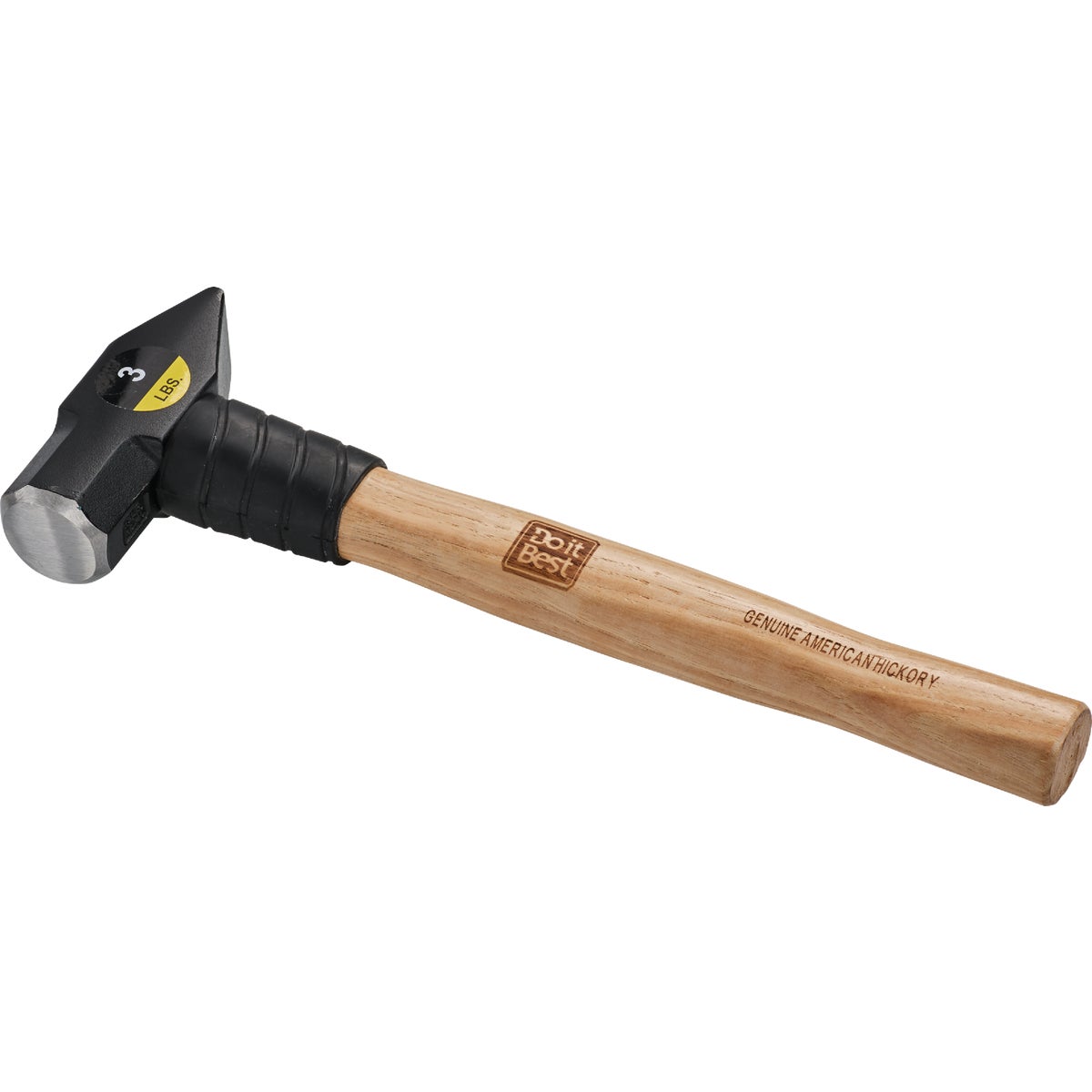 Do it Best 3 Lb. Steel Cross Peen Hammer with Hickory Handle