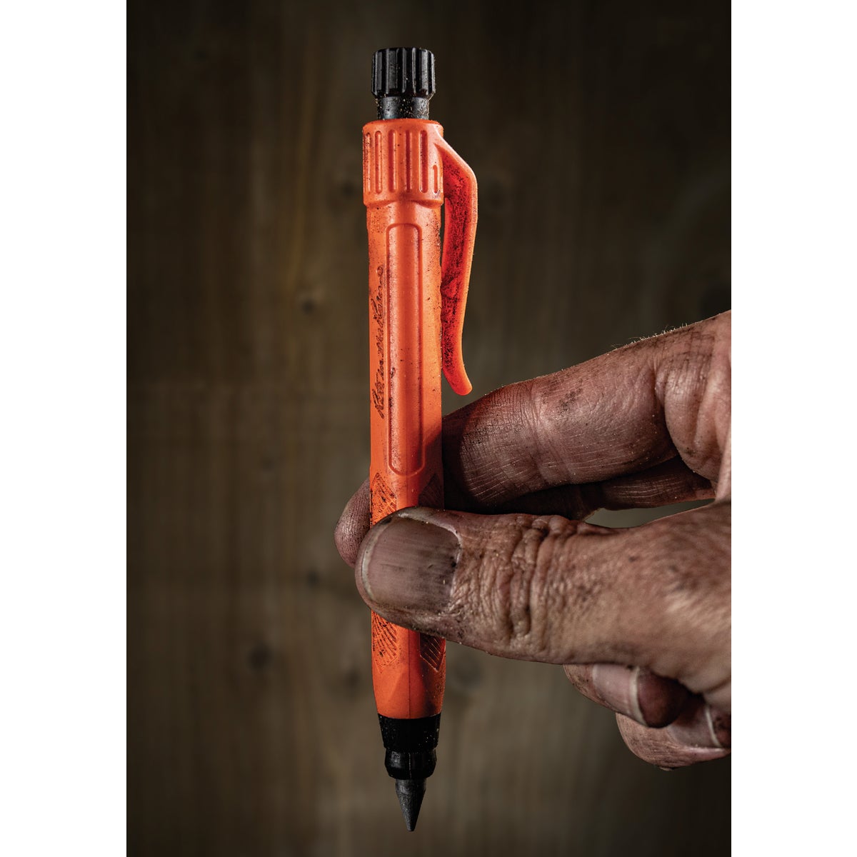 Rite in the Rain 5.6 mm Gravity-Fed Lead Holder Pencil, Orange Image 2