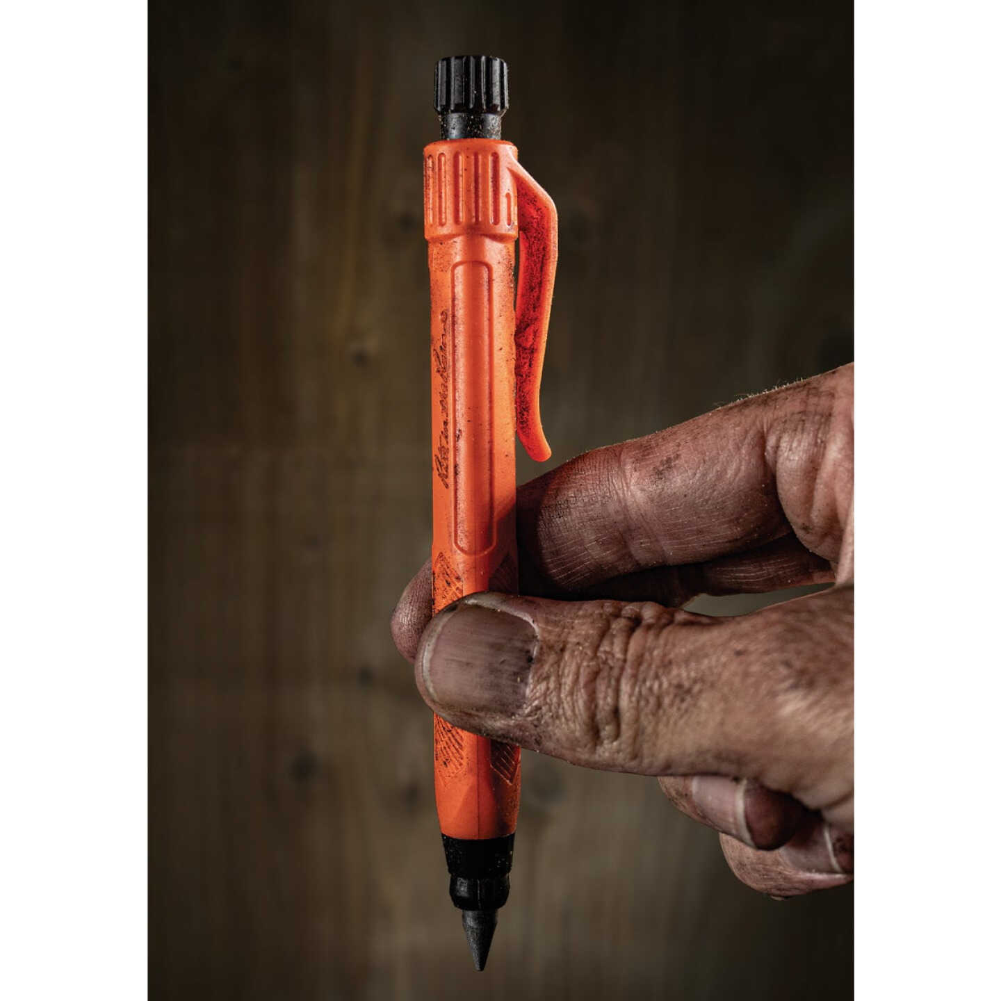 Rite in the Rain 5.6 mm Gravity-Fed Lead Holder Pencil, Orange Image 2
