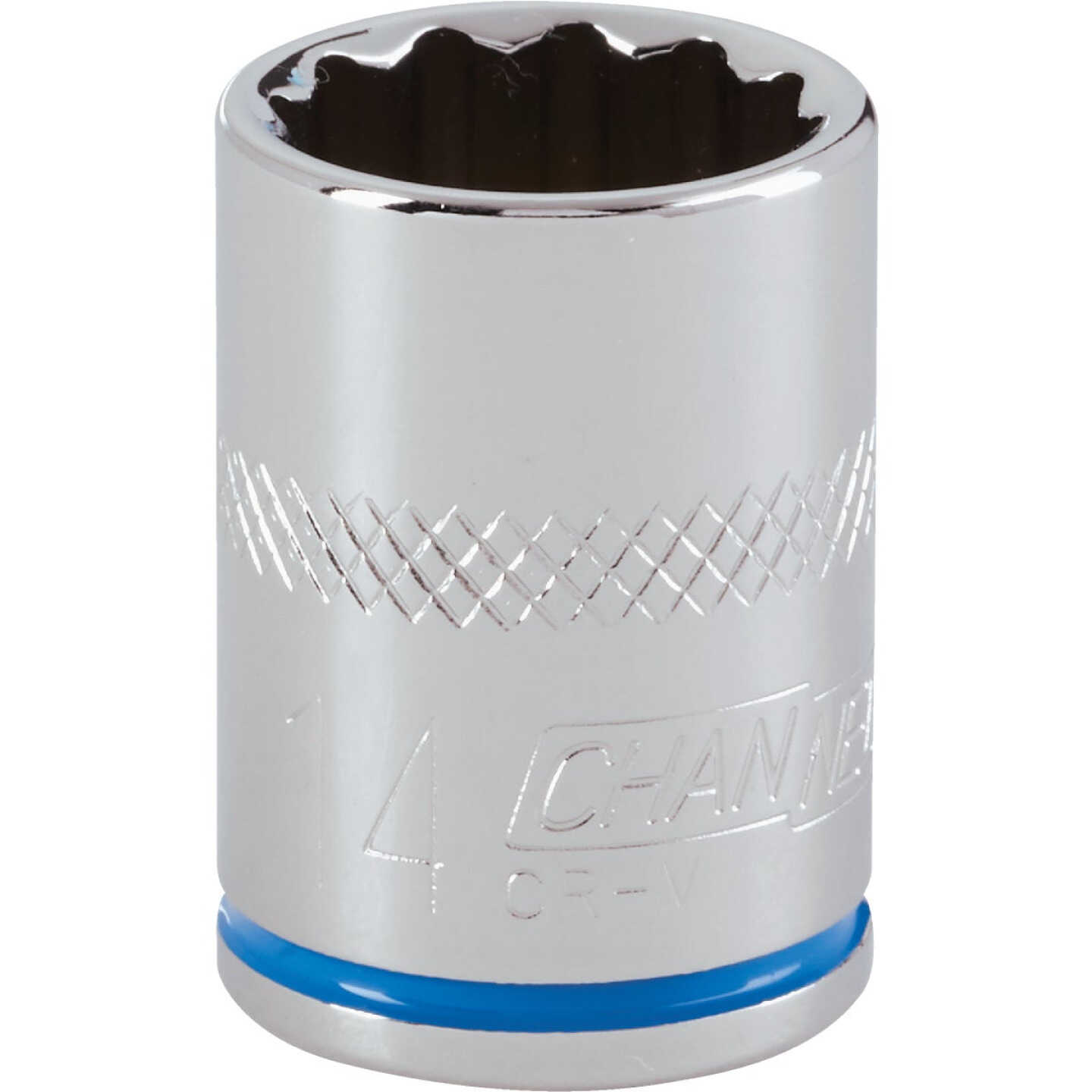 Channellock 3/8 In. Drive 14 mm 12-Point Shallow Metric Socket Image 1