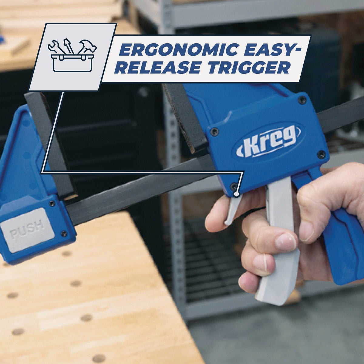 Kreg VersaGrip 6 In. Bar Clamp Image 3