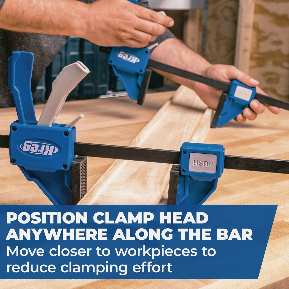 Kreg VersaGrip 6 In. Bar Clamp Image 5
