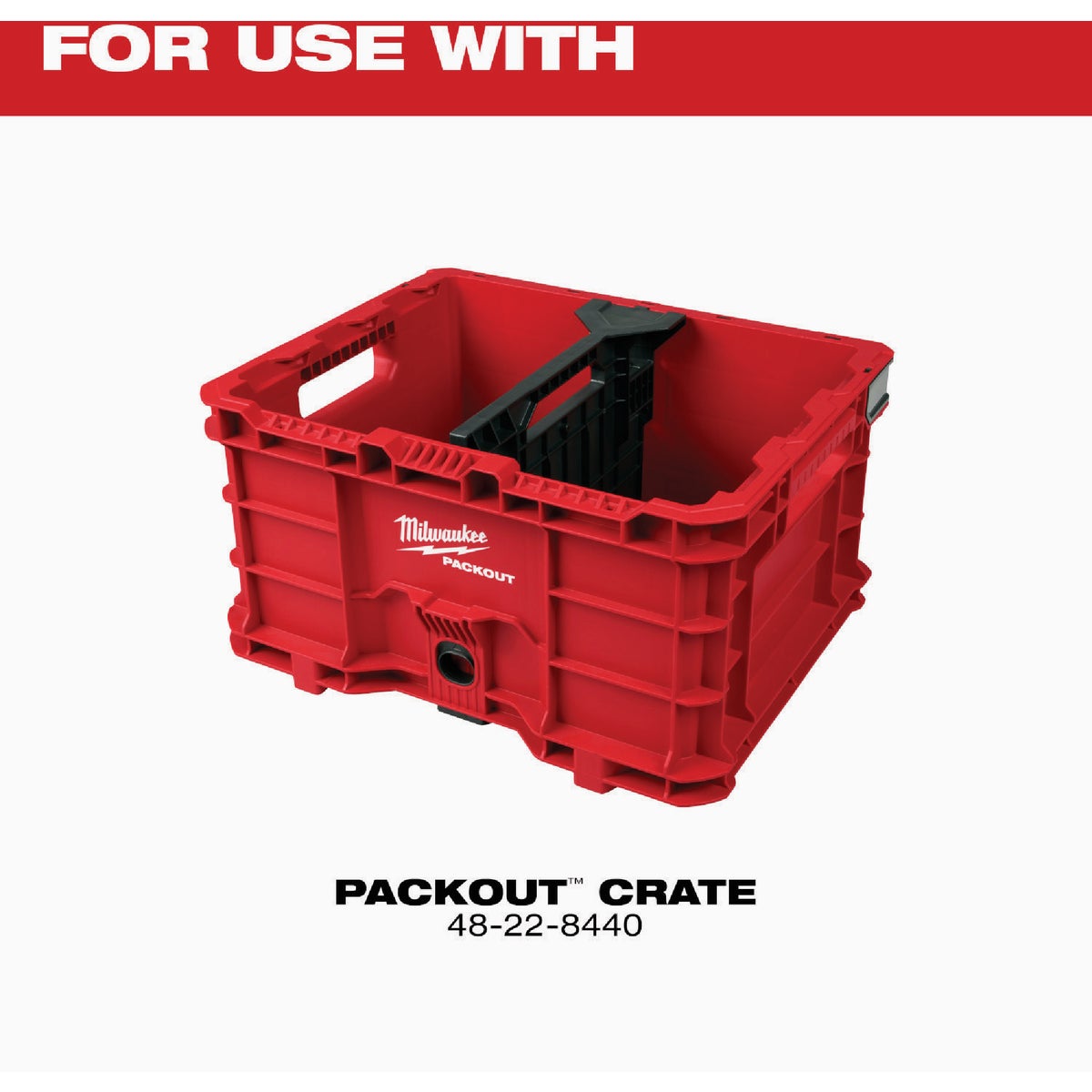 Milwaukee Divider for PACKOUT Crate Image 2
