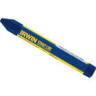 Irwin Strait-Line Blue Lumber Crayon Image 1