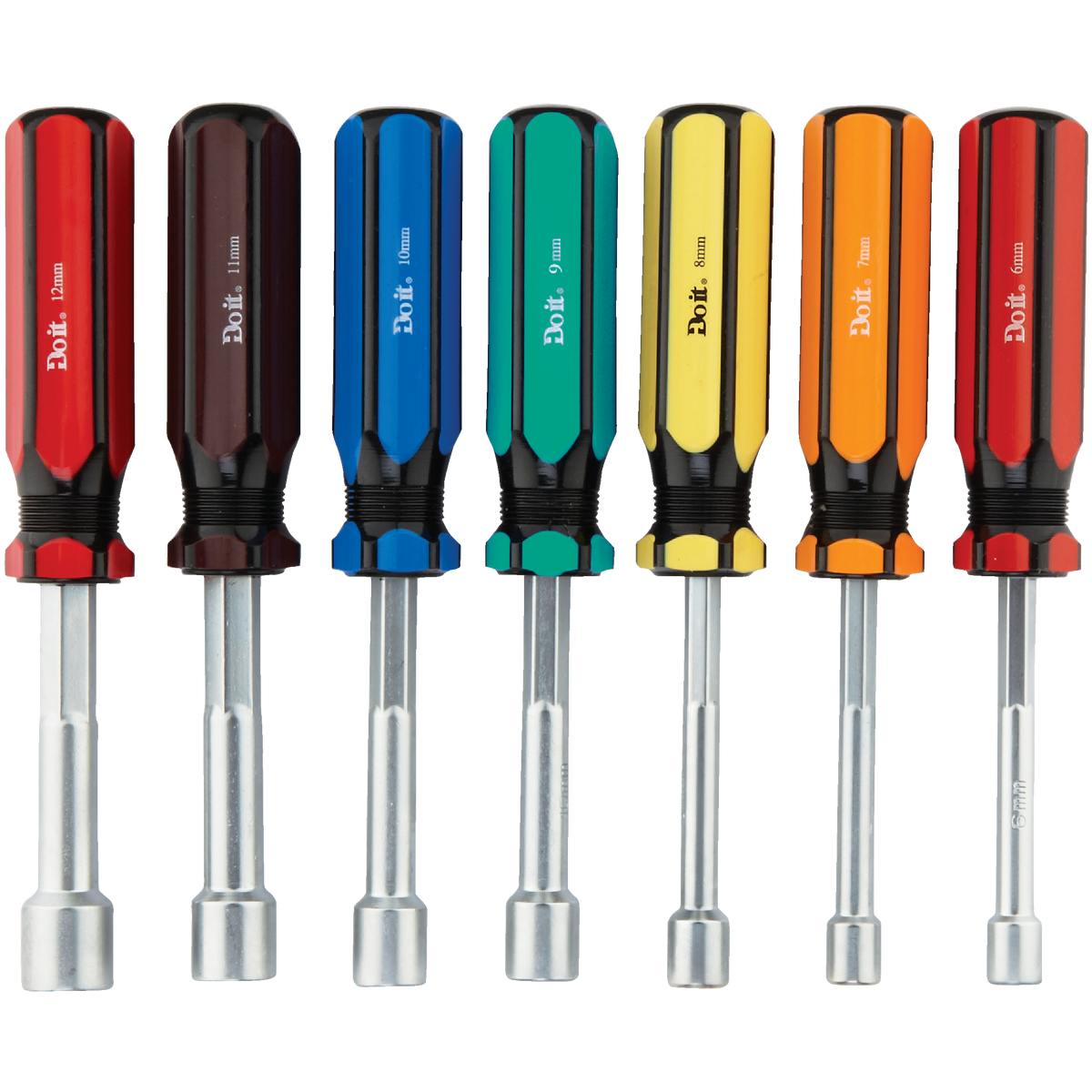 Do it Metric 3 In. Solid Shaft Nut Driver Set, 7-Piece Image 3