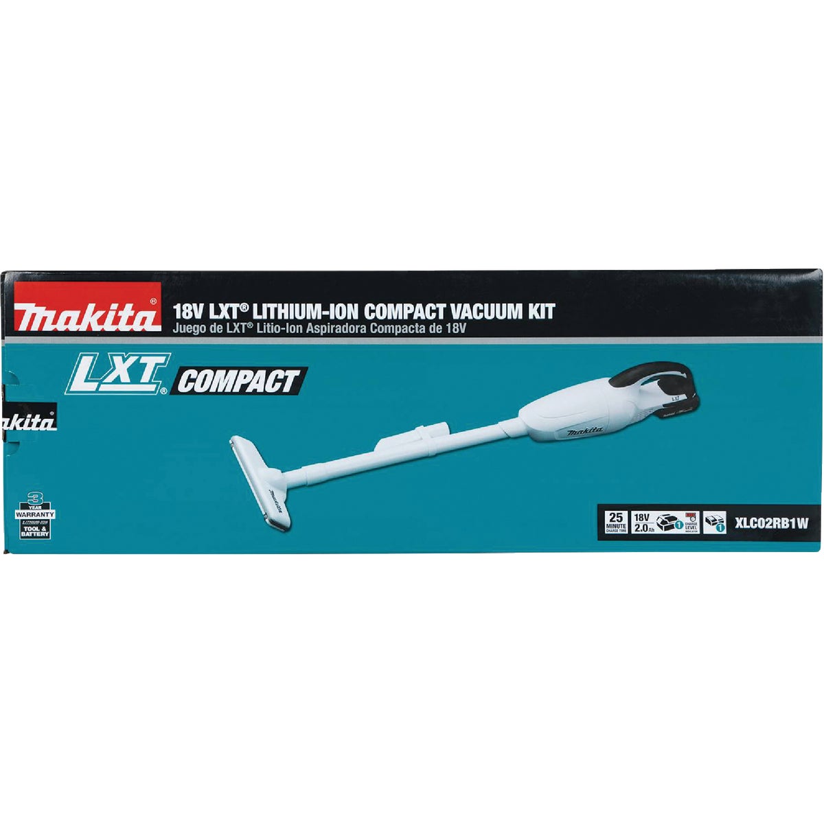 Makita 18V LXT Cordless Bagless Stick Vacuum Cleaner Kit Image 7