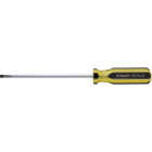 Stanley 100 PLUS 3/16 In. x 6 In. Cabinet Tip Slotted Screwdriver Image 1