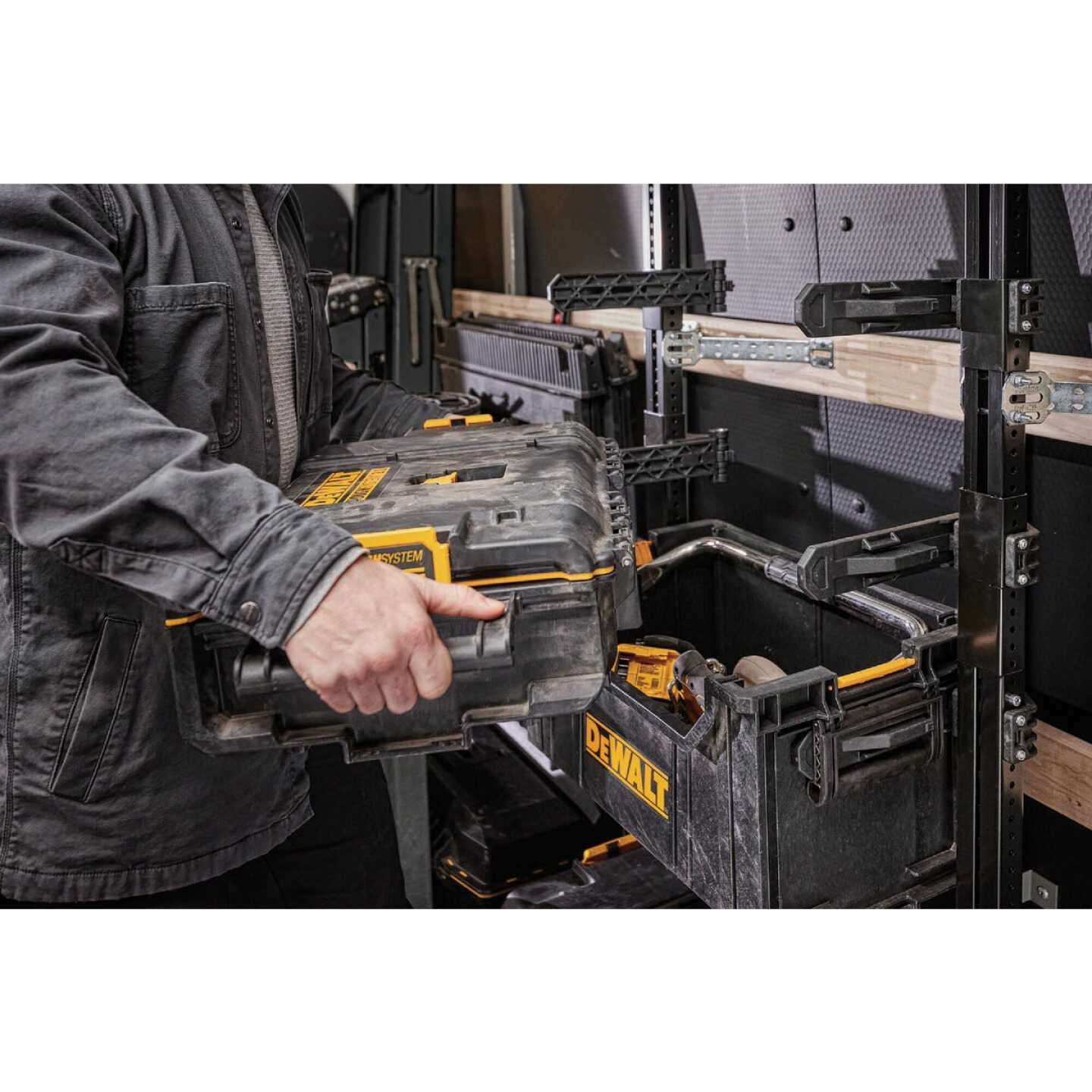DEWALT ToughSystem 2.0 Small Tool Box, 110 Lb. Capacity Image 4