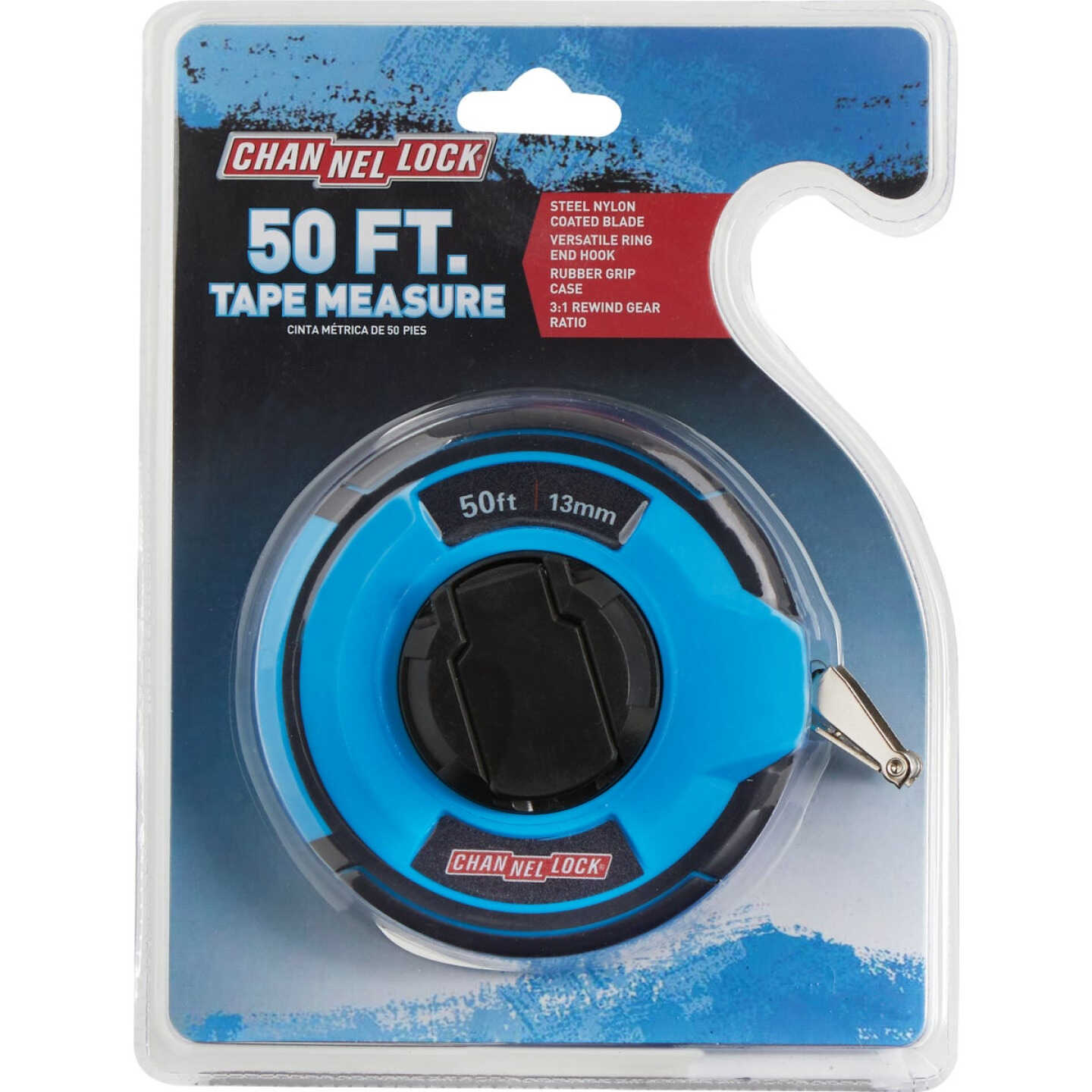 Channellock 50 Ft. Steel Closed Case Reel Tape Image 4