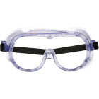 3M Clear Frame Chemical Splash Safety Goggles with Clear Lenses Image 4