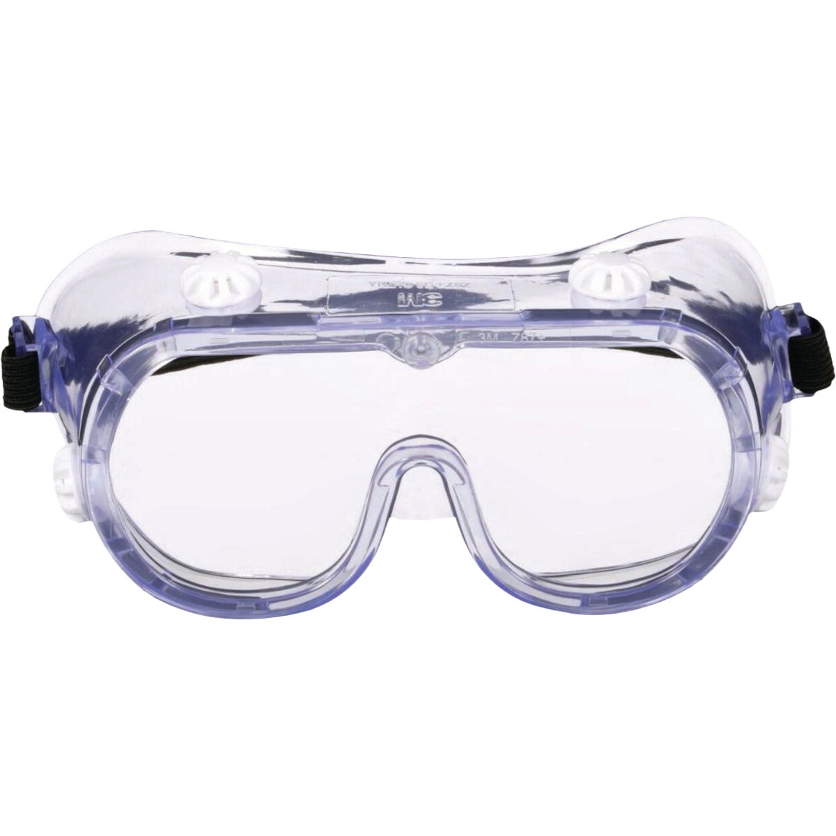 3M Clear Frame Chemical Splash Safety Goggles with Clear Lenses Image 1