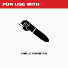 Milwaukee 4 In. Single Row Diamond Cup Wheel Image 3