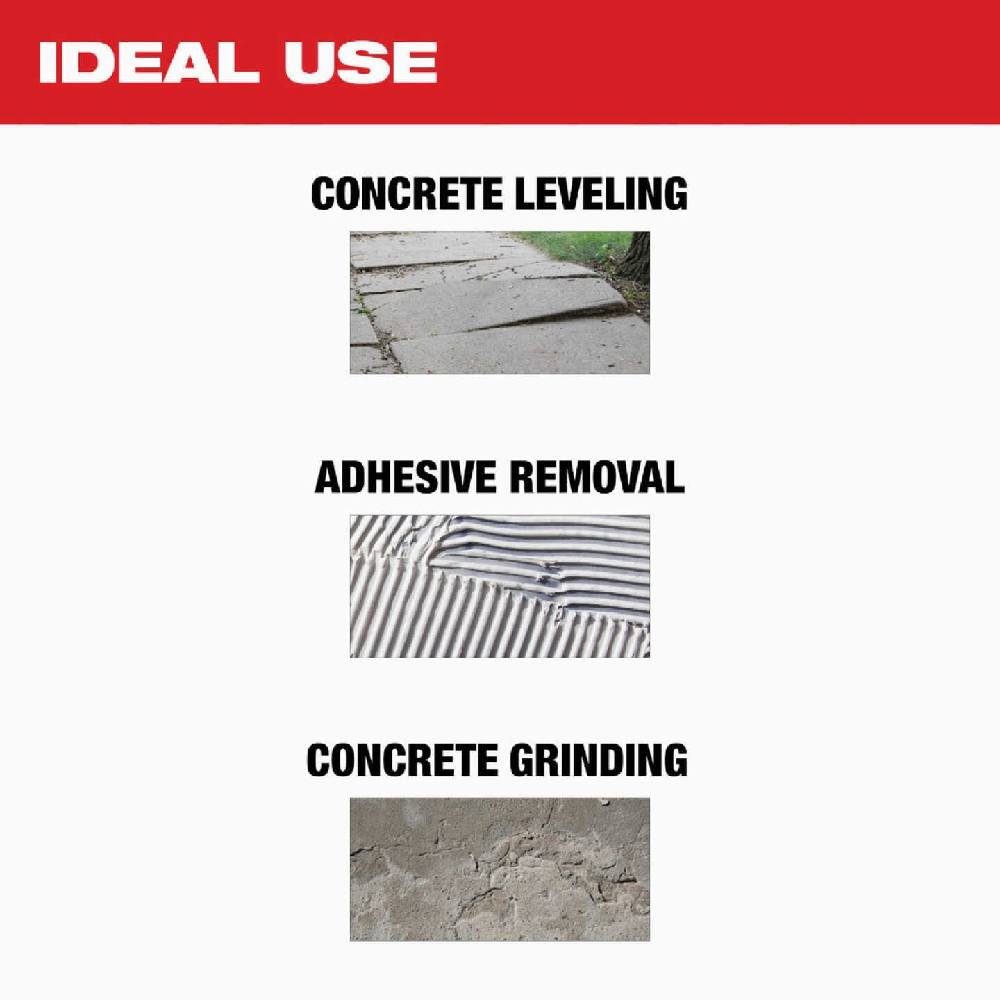 Milwaukee 4 In. Single Row Diamond Cup Wheel Image 2