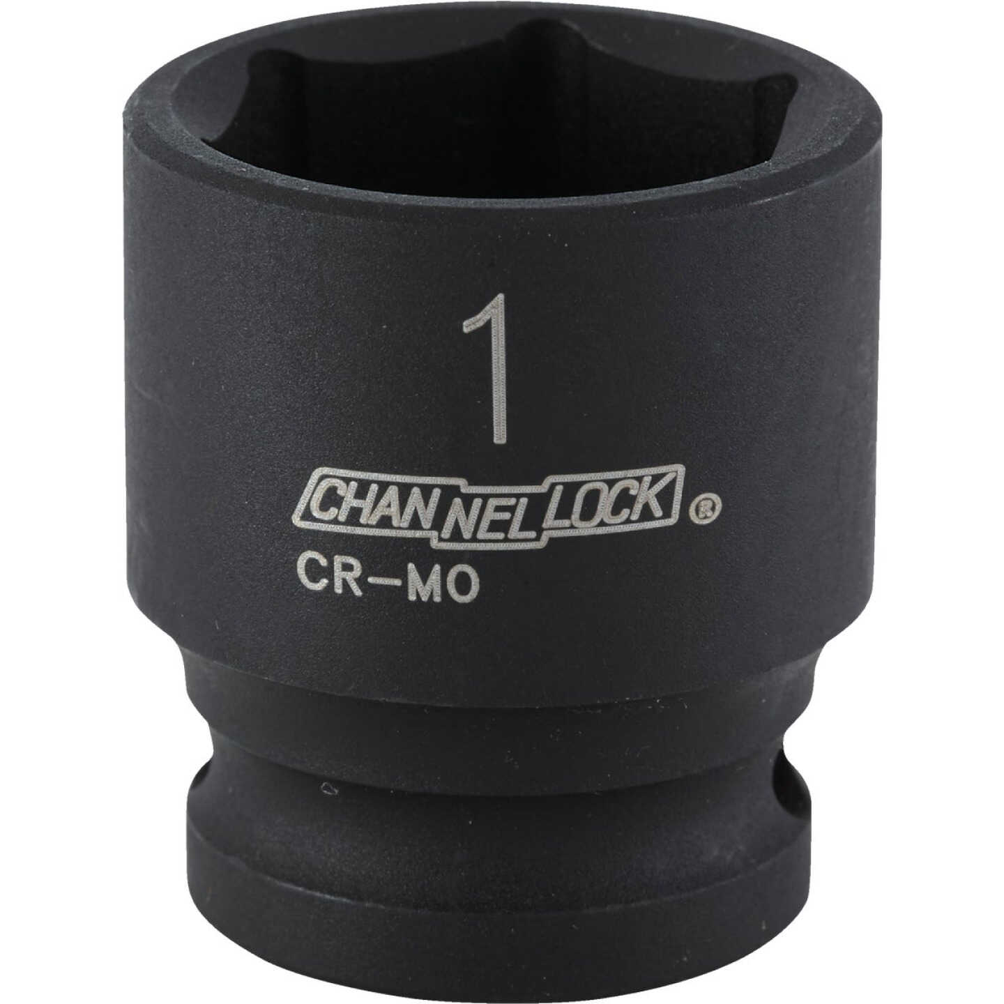 Channellock 1/2 In. Drive 1 In. 6-Point Shallow Standard Impact Socket Image 1