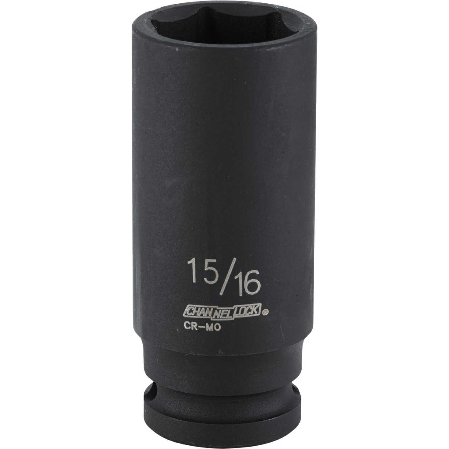 Channellock 1/2 In. Drive 15/16 In. 6-Point Deep Standard Impact Socket Image 1