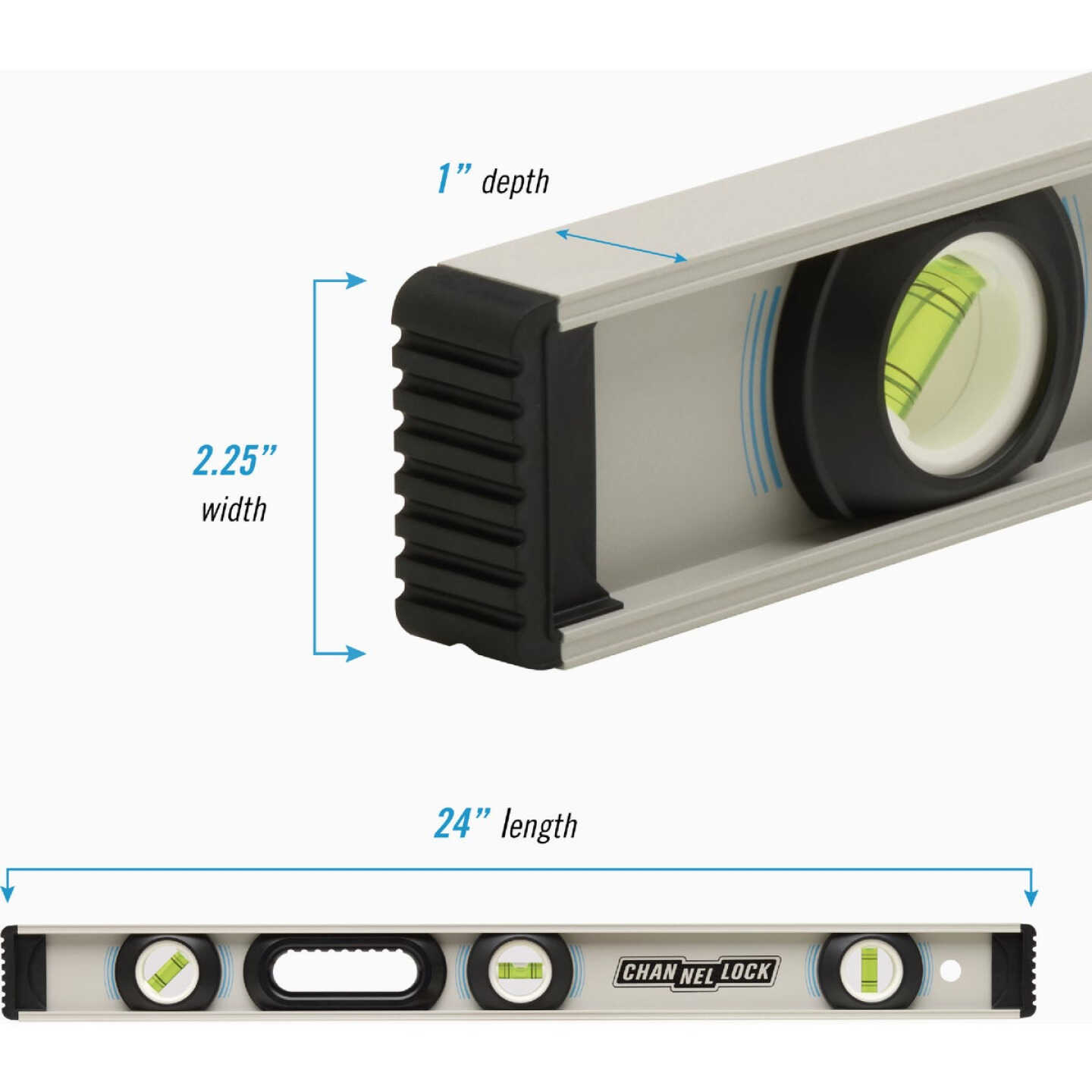 Channellock 24 In. I-Beam Level Image 2