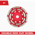 Milwaukee DIAMOND MAX 4 In. Double Row Diamond Cup Wheel Image 1