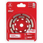 Milwaukee DIAMOND MAX 4 In. Double Row Diamond Cup Wheel Image 6