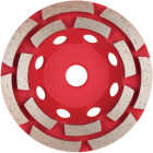 Milwaukee DIAMOND MAX 4 In. Double Row Diamond Cup Wheel Image 7
