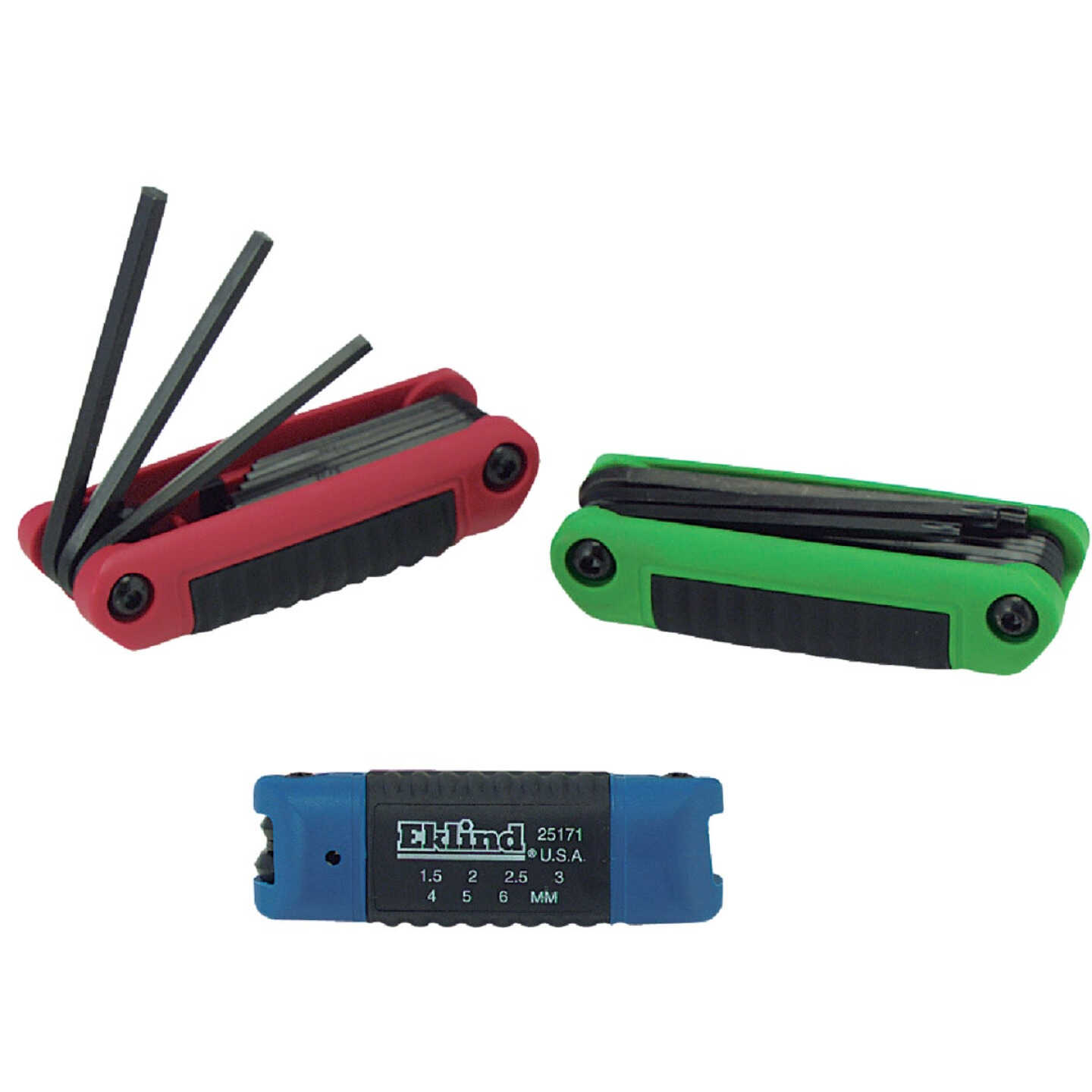 Eklind Metric & Standard Hex Key Set, 24-Piece Image 1