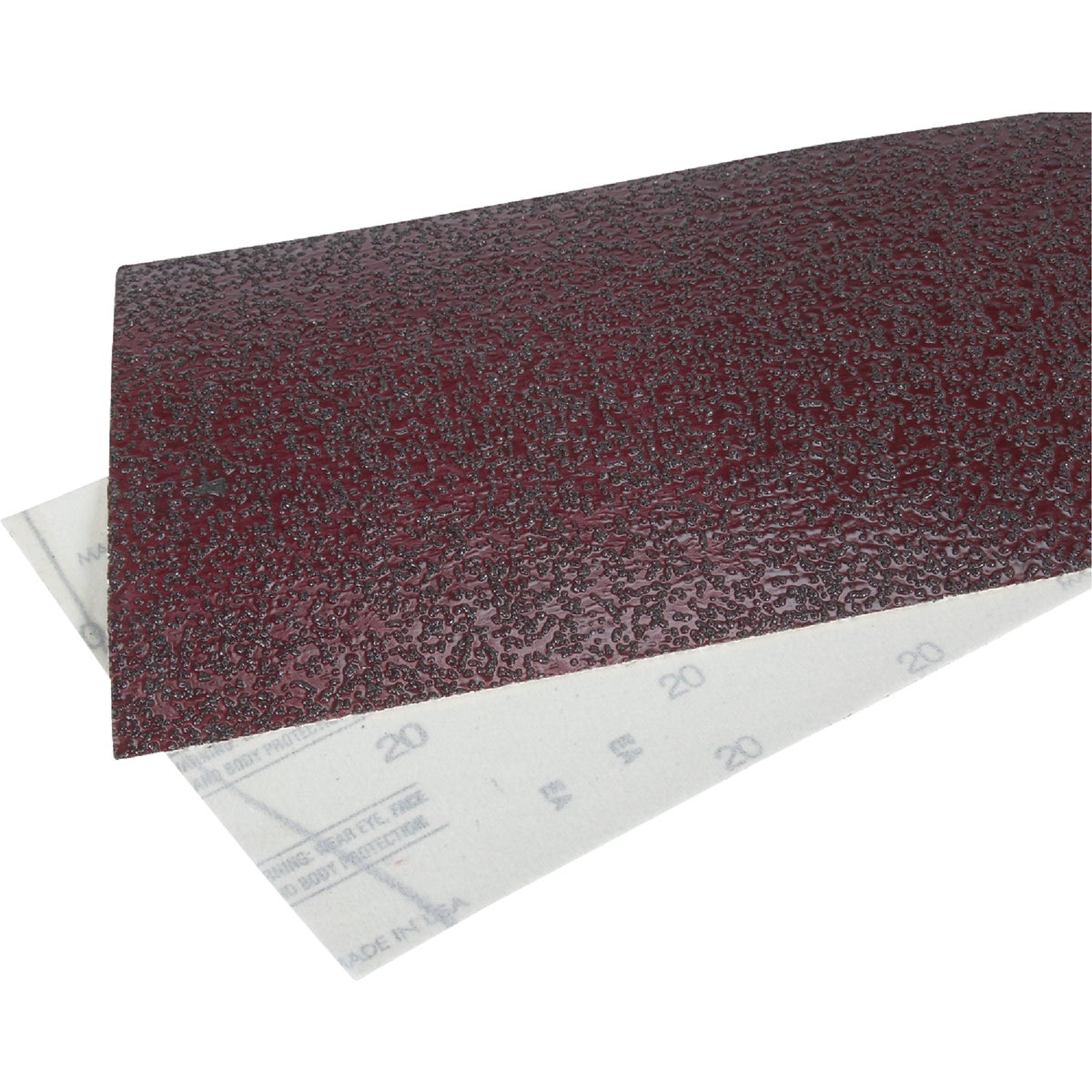Virginia Abrasives 8 In. x 17-5/8 In. 20 Grit Floor Sanding Sheet