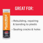 J-B Weld 2 Oz. PlasticWeld Epoxy Putty Image 2