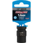 Channellock 1/2 In. Drive 14 mm 6-Point Shallow Metric Impact Socket Image 2