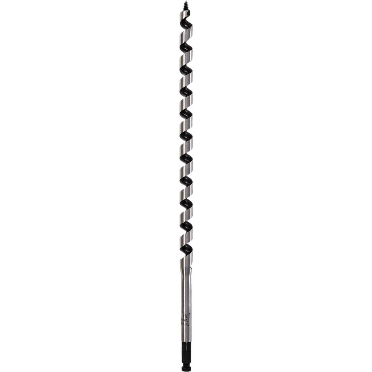 Irwin WeldTec 11/16 In. x 17 In. Quick Change Ship Auger Bit Image 1