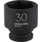 Channellock 1/2 In. Drive 30 mm 6-Point Shallow Metric Impact Socket Image 1