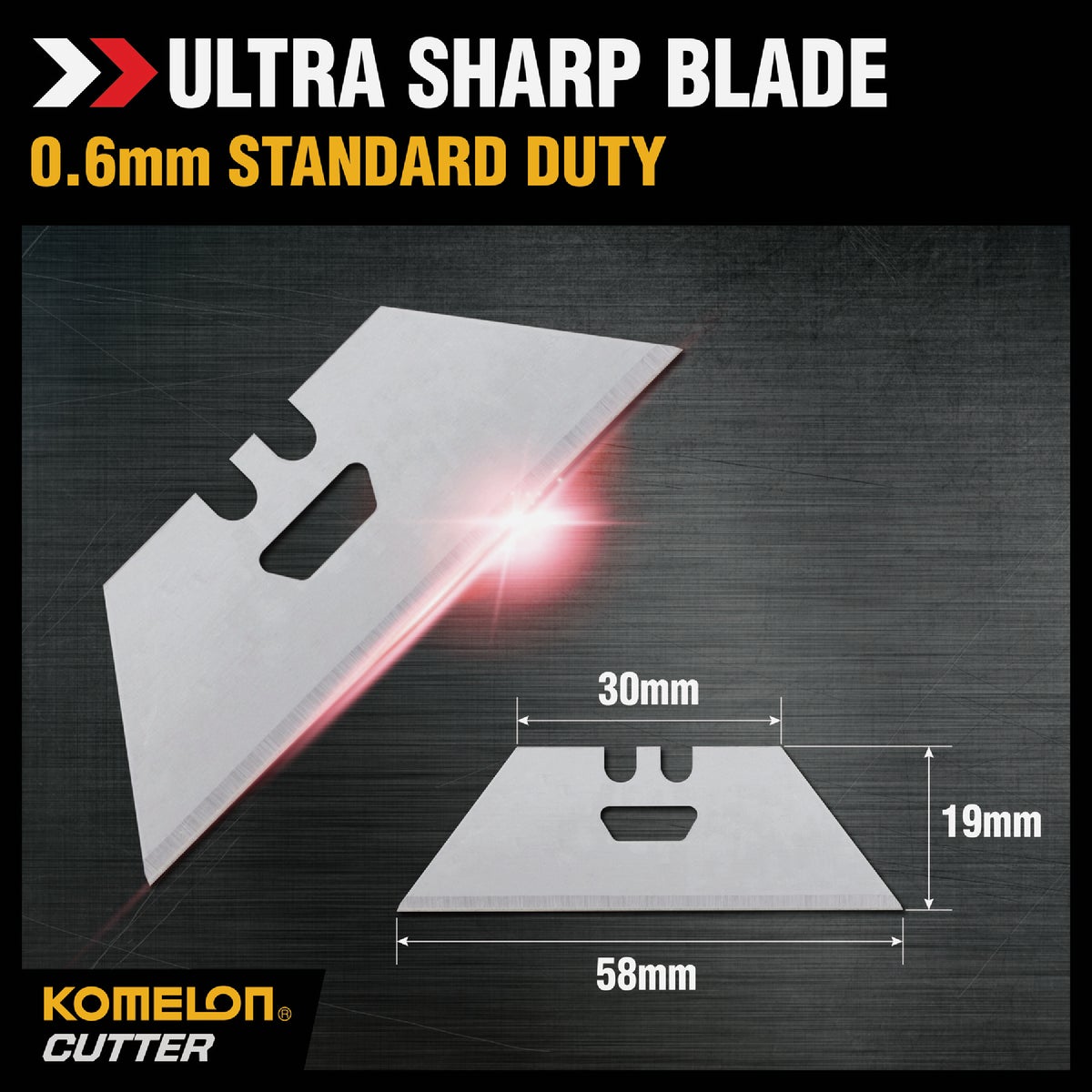 Komelon Utility/Scraper Knife Blade (10-Pack) Image 3