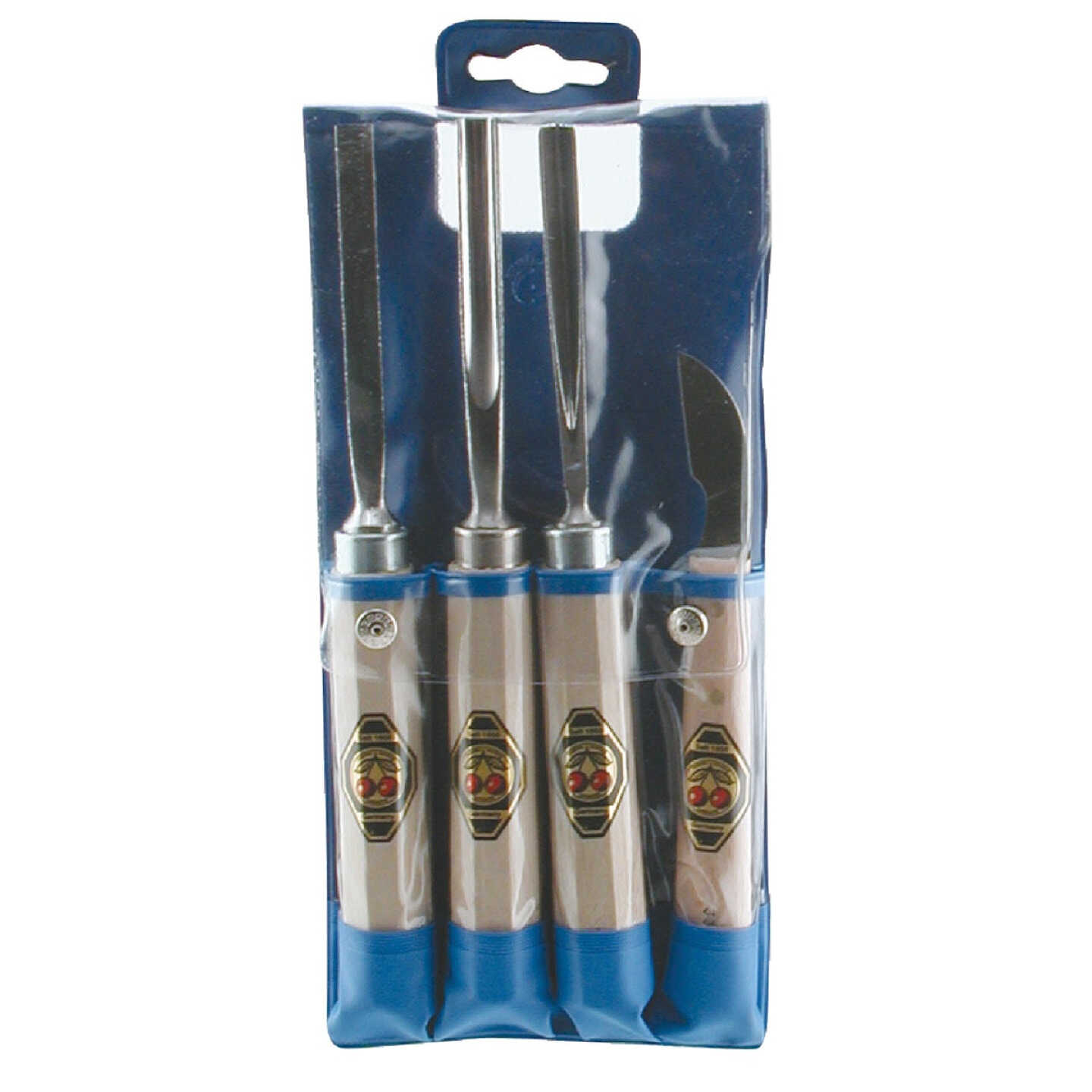 Two Cherries 4-Piece Carving Tool Set Image 1