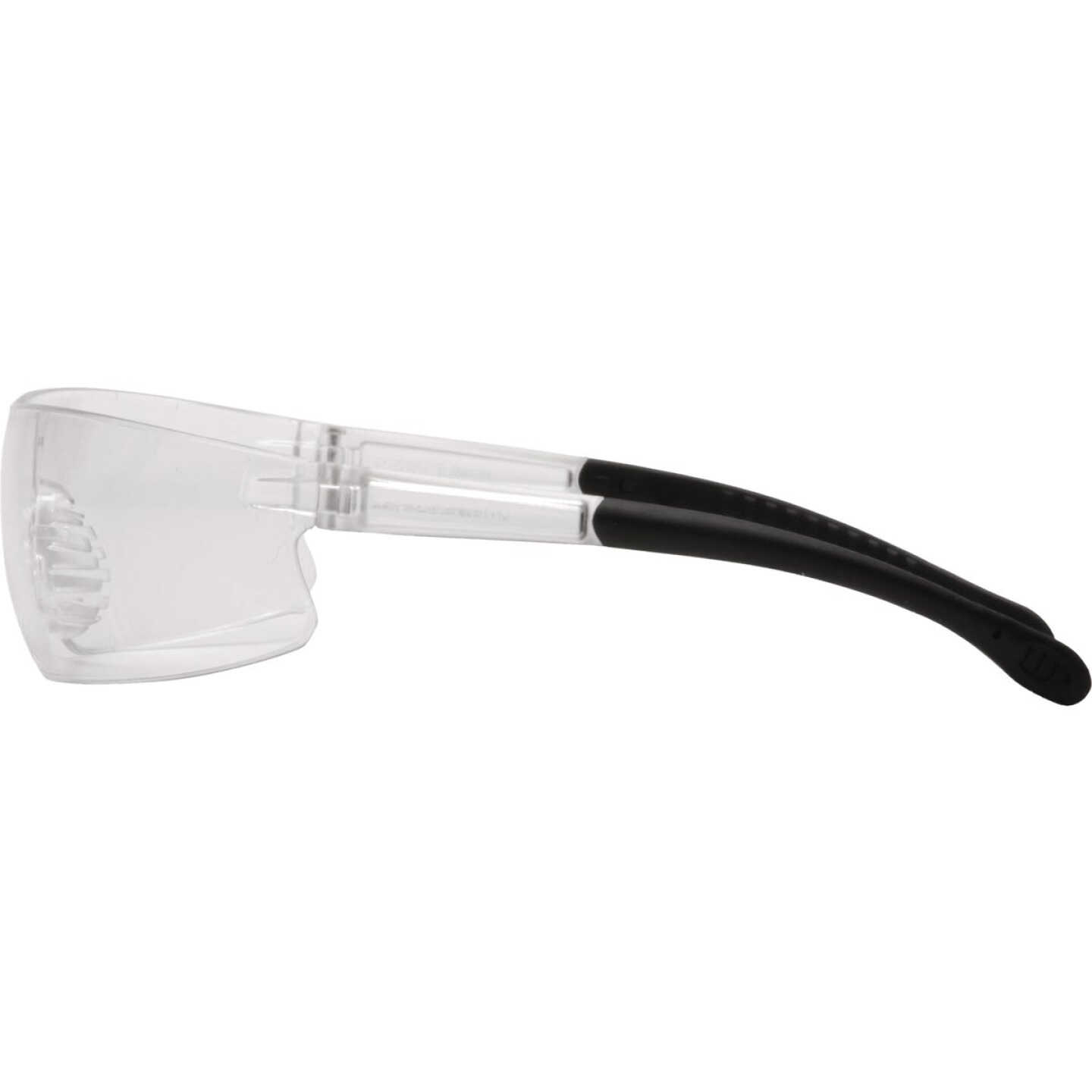 Pyramex Provoq Clear Frame Safety Glasses with Clear Anti-Fog Lenses Image 3