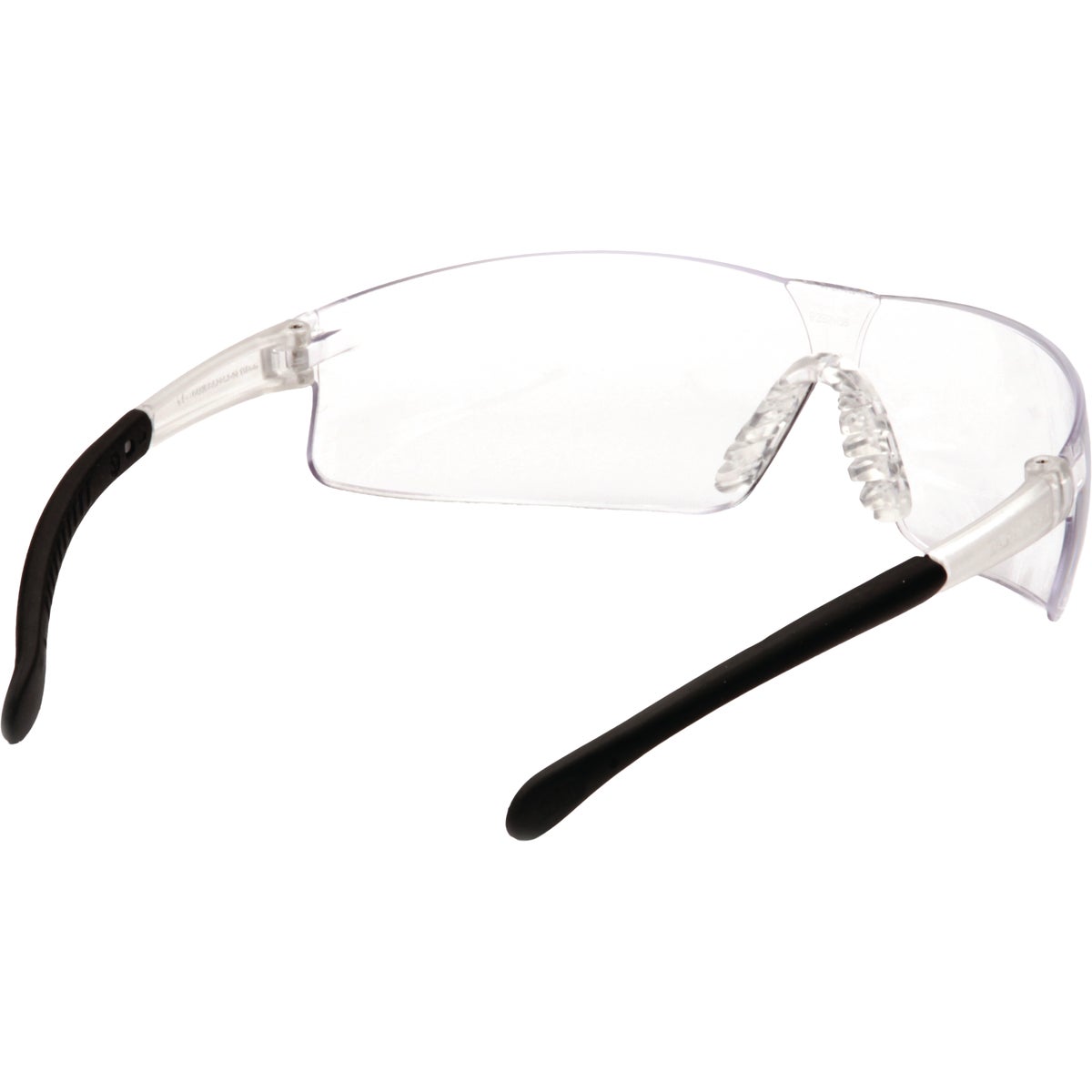 Pyramex Provoq Clear Frame Safety Glasses with Clear Anti-Fog Lenses Image 2