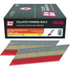 Grip-Rite 2-3/8 In. x 0.113 In. 30 Deg. Bright Ring Shank Clipped Head Paper Tape Collated Framing Nail (2500-Count) Image 1