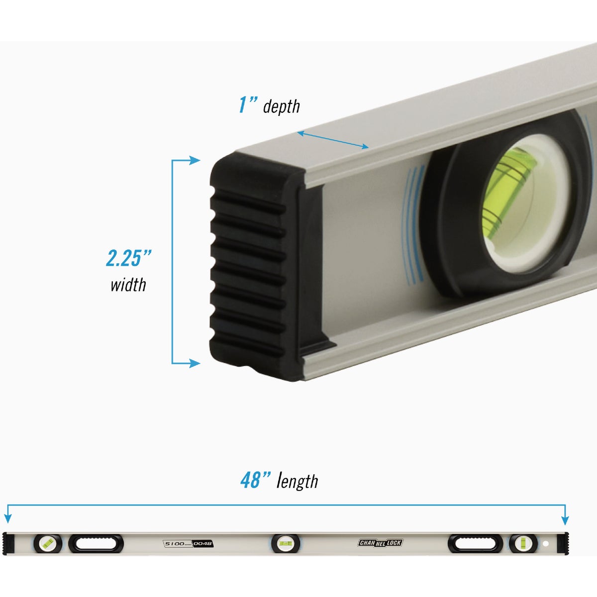Channellock 48 In. I-Beam Level Image 2