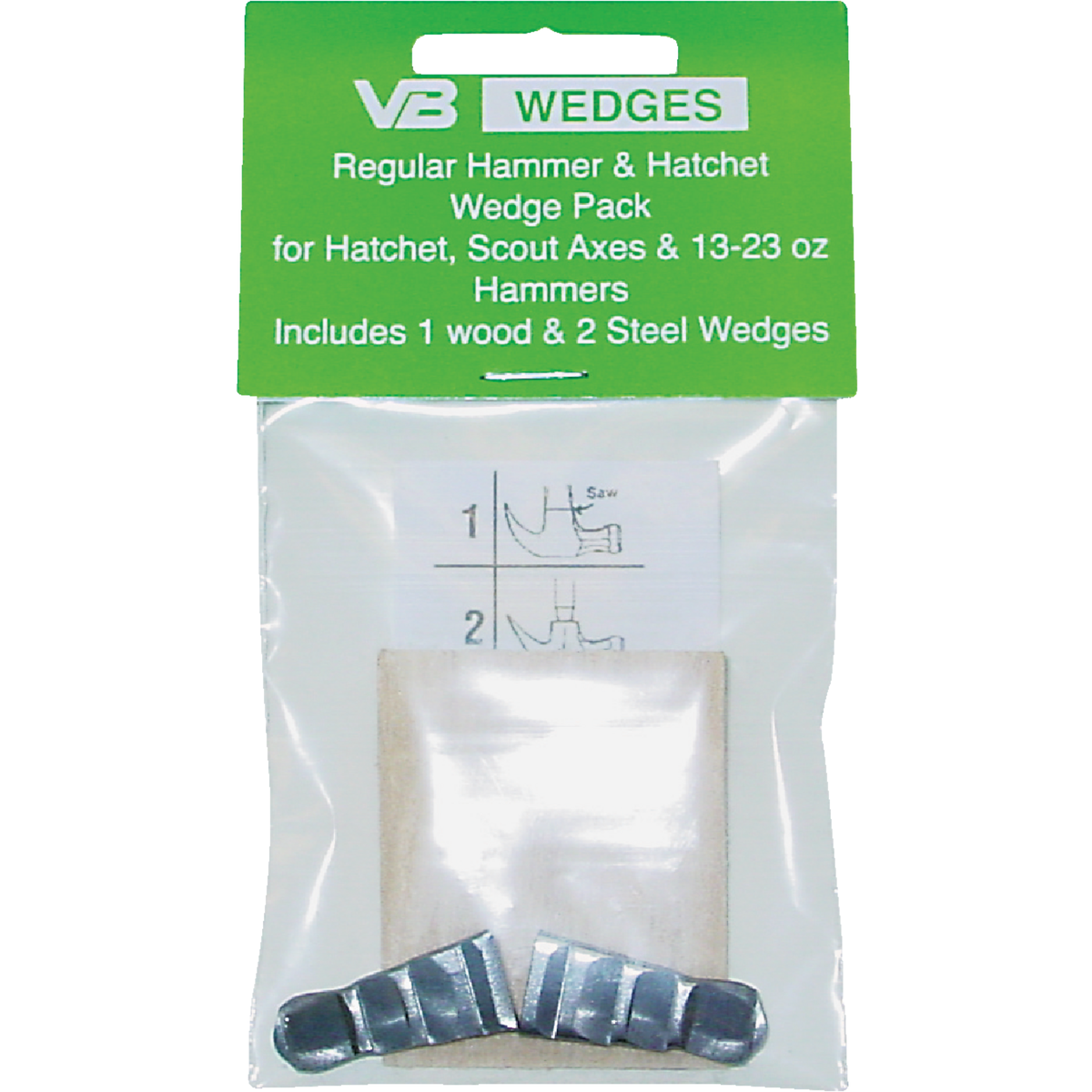 Do it Wood/Steel Hammer and Hatchet Handle Wedge Image 1