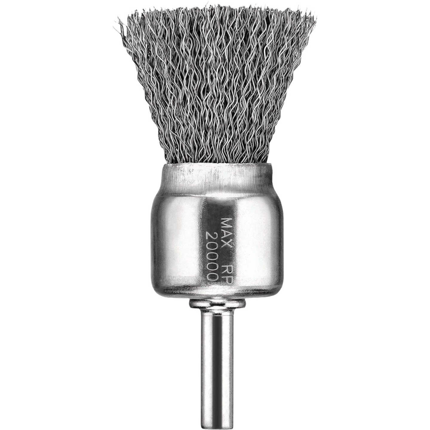 DEWALT 1 In. Crimped End Wire Brush Image 1