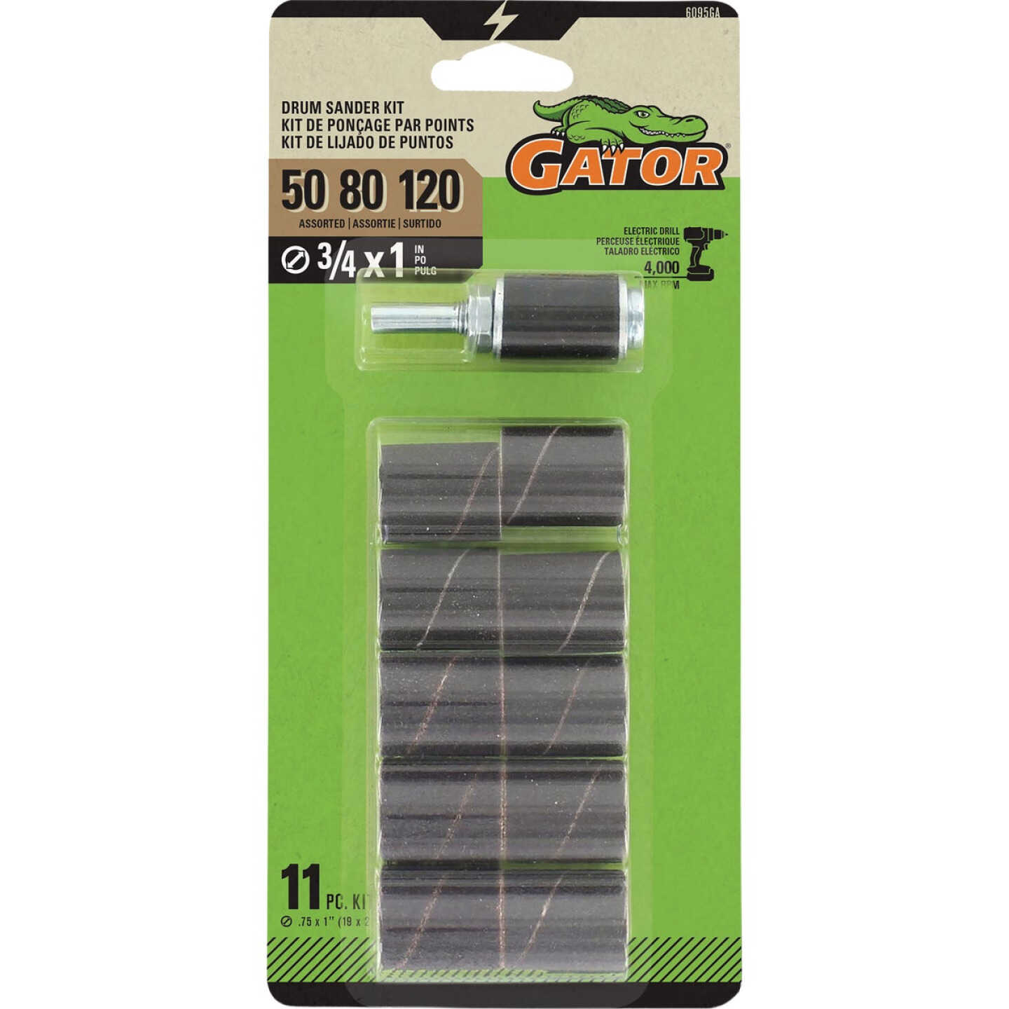 Gator 3/4 In. Drum Sander Kit (11-Piece) Image 1