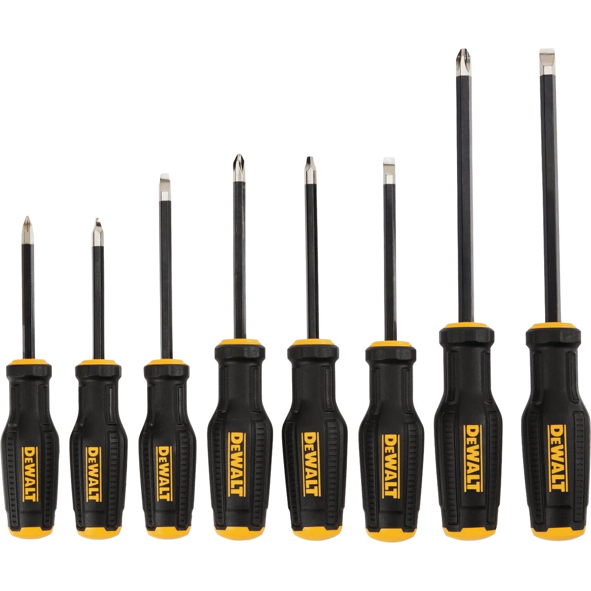 DEWALT ToughSeries MAXFIT Combination Screwdriver Set (8-Piece)