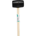 Smart Savers 16 Oz. Rubber Mallet with Wood Handle Image 1