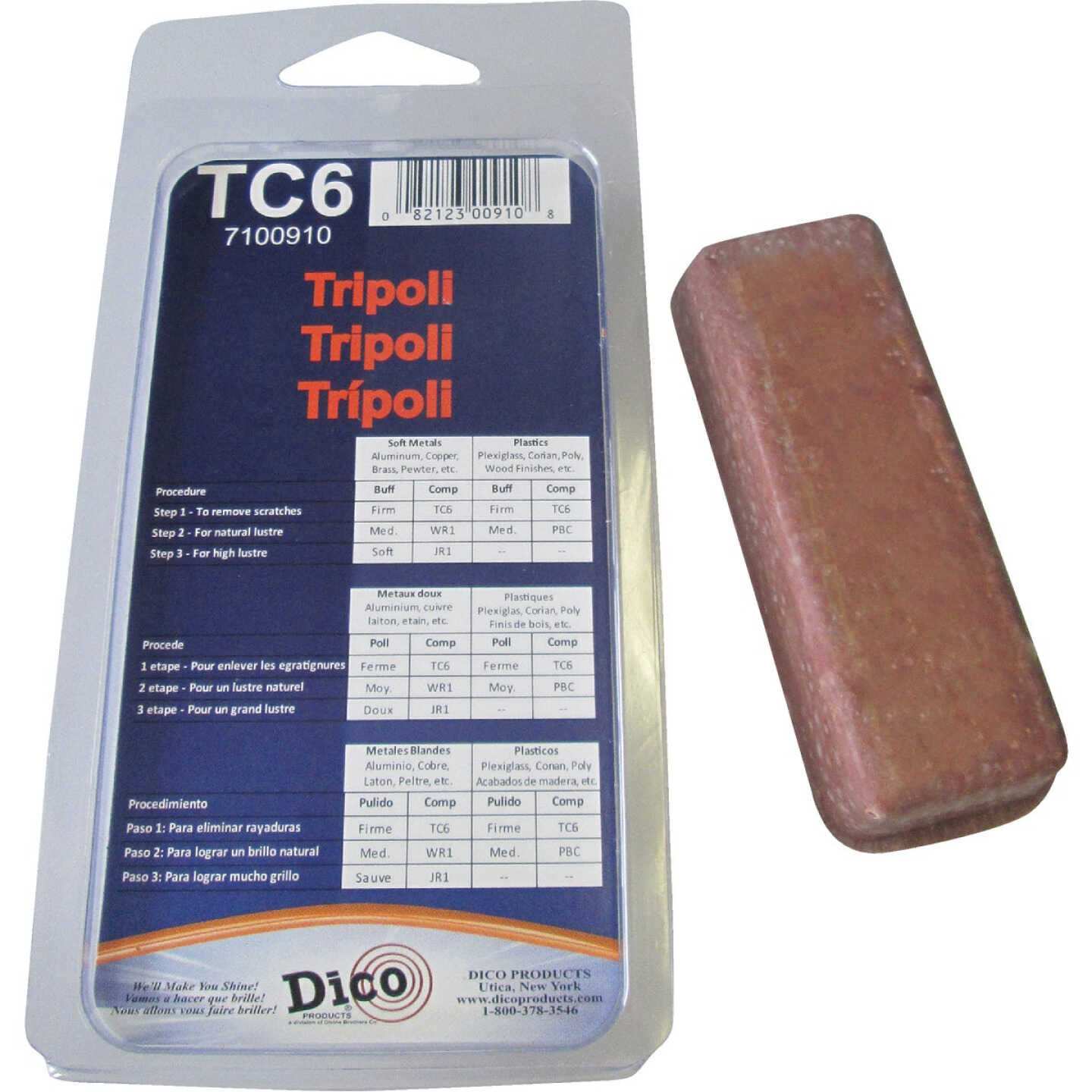 Dico Tripoli TC6 Buffing Compound Image 1