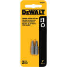 DEWALT Square Recess #1 1 In. Insert Screwdriver Bit Image 1