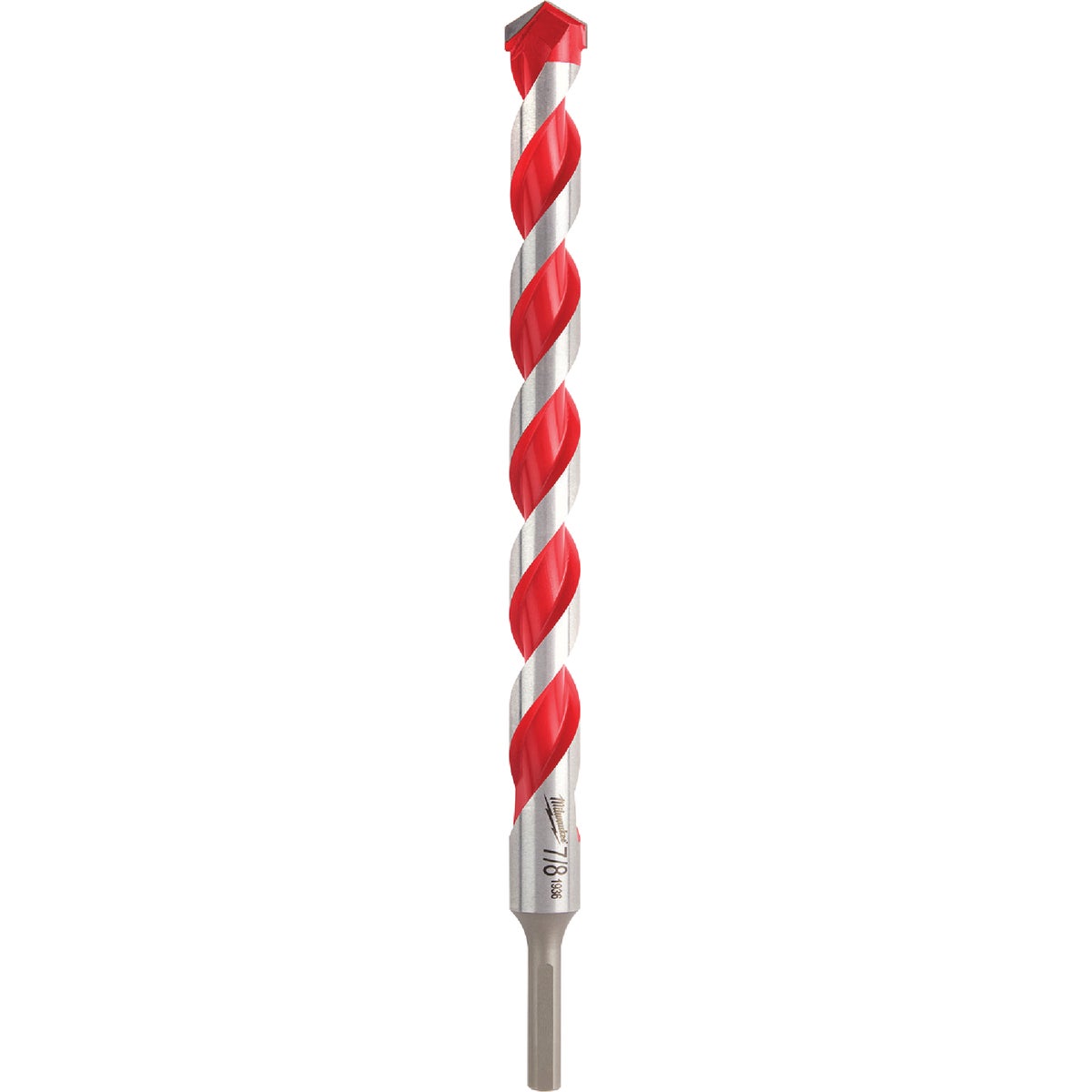 Milwaukee SHOCKWAVE 7/8 In. x 12 In. Impact Duty Masonry Carbide Hammer Drill Bit Image 1